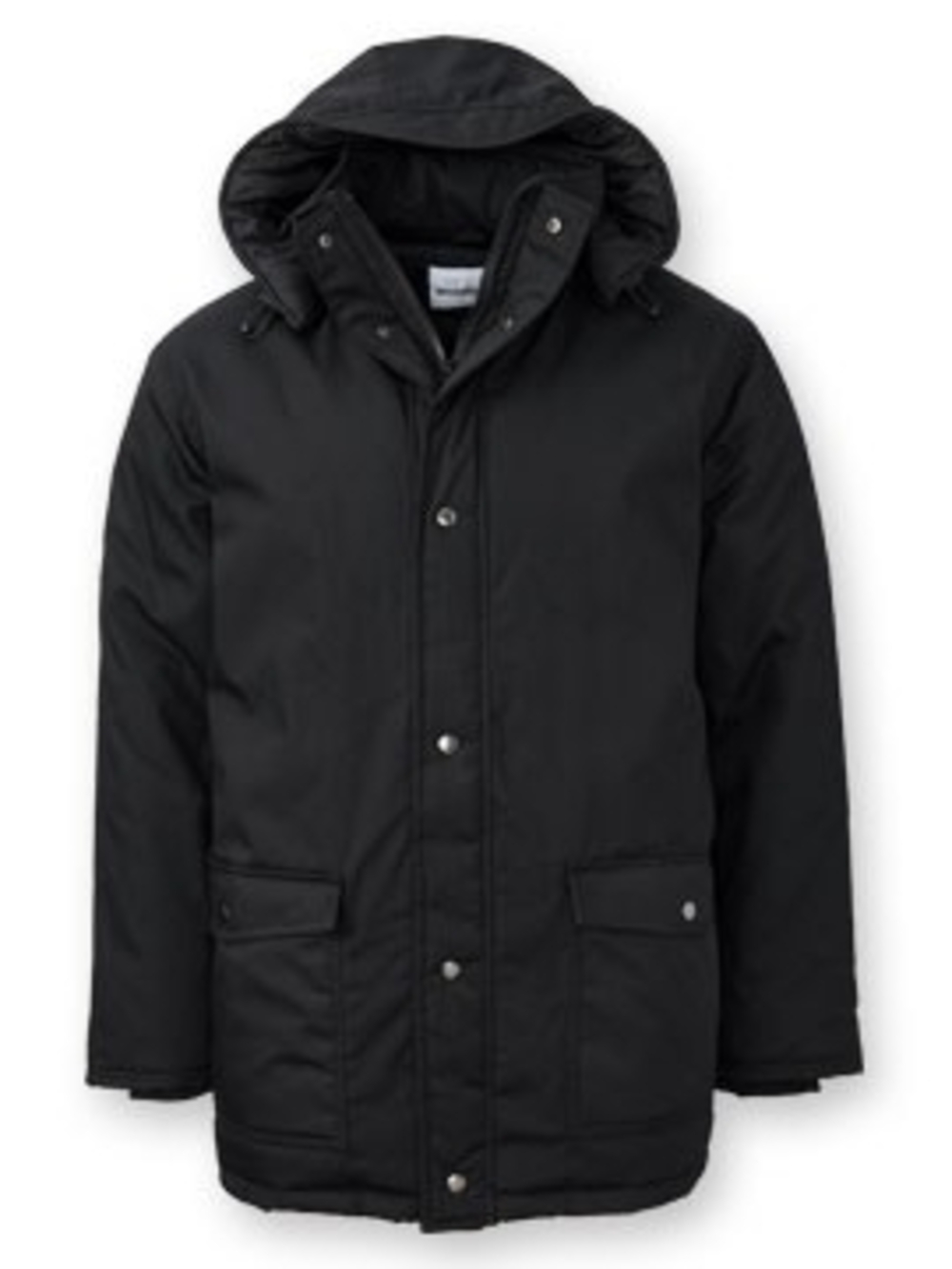 Wearguard parka winter twill wind zipper insulated 3M thinsulate black S
